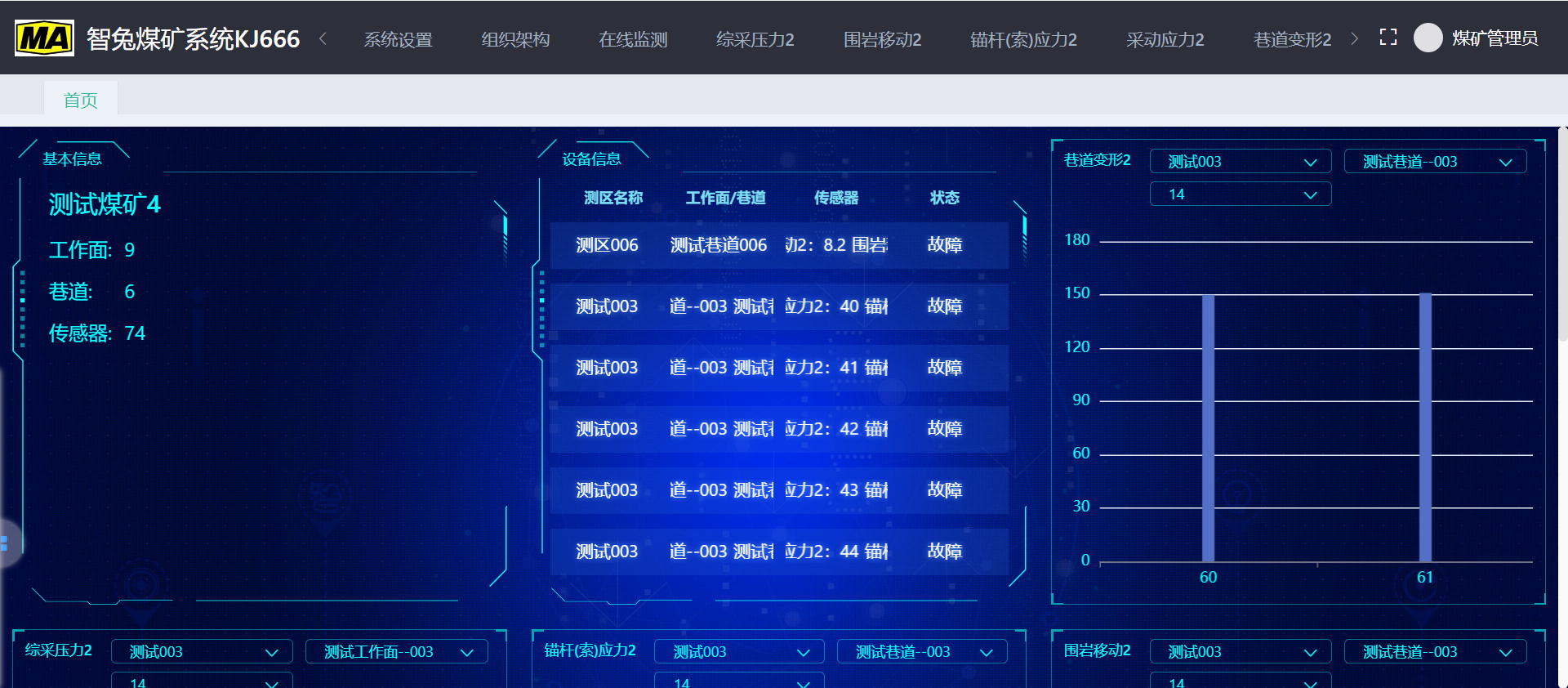 煤矿监控系统